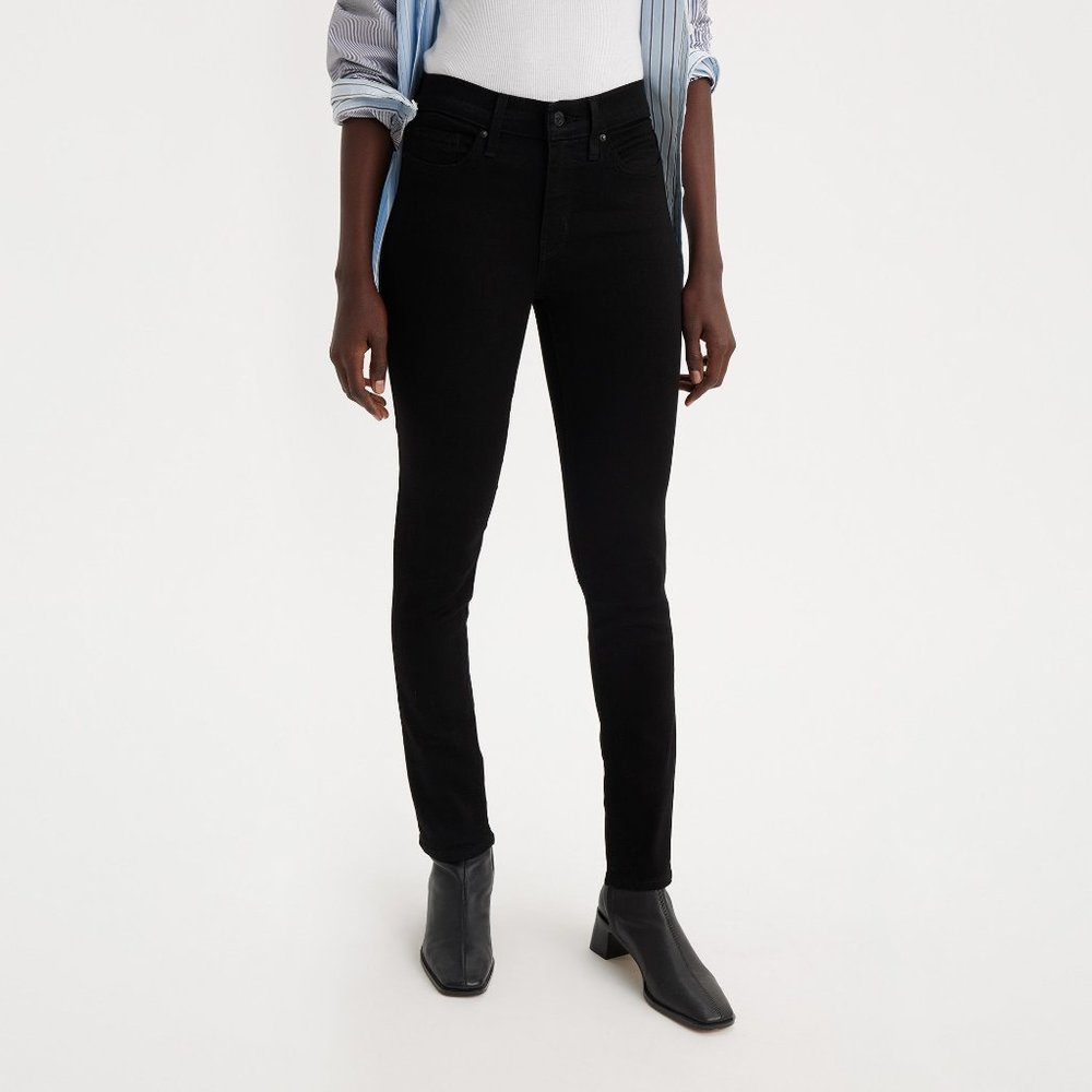 LEVI'S 311 Shaping Skinny Jeans in Soft Black 33 waist x 32 length